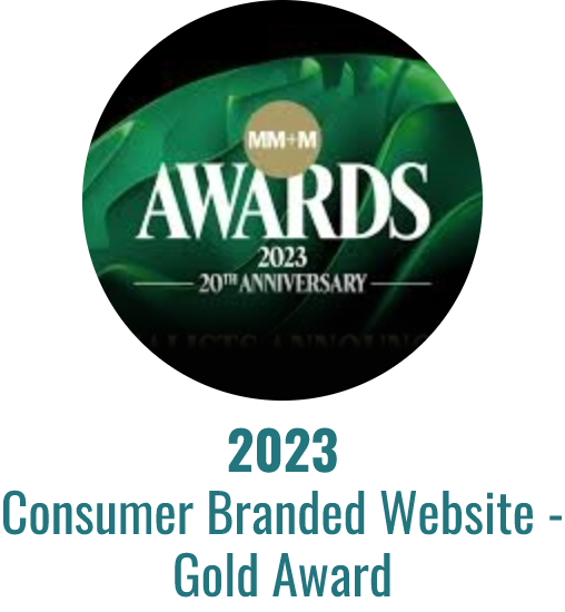 MM+M Consumer Branded Website - Gold Award